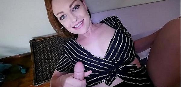  My evil mature stepmom cock blocked me out of a date